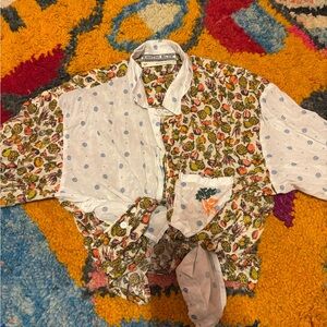 Kimchi Blue Multicolor vegetable shirt